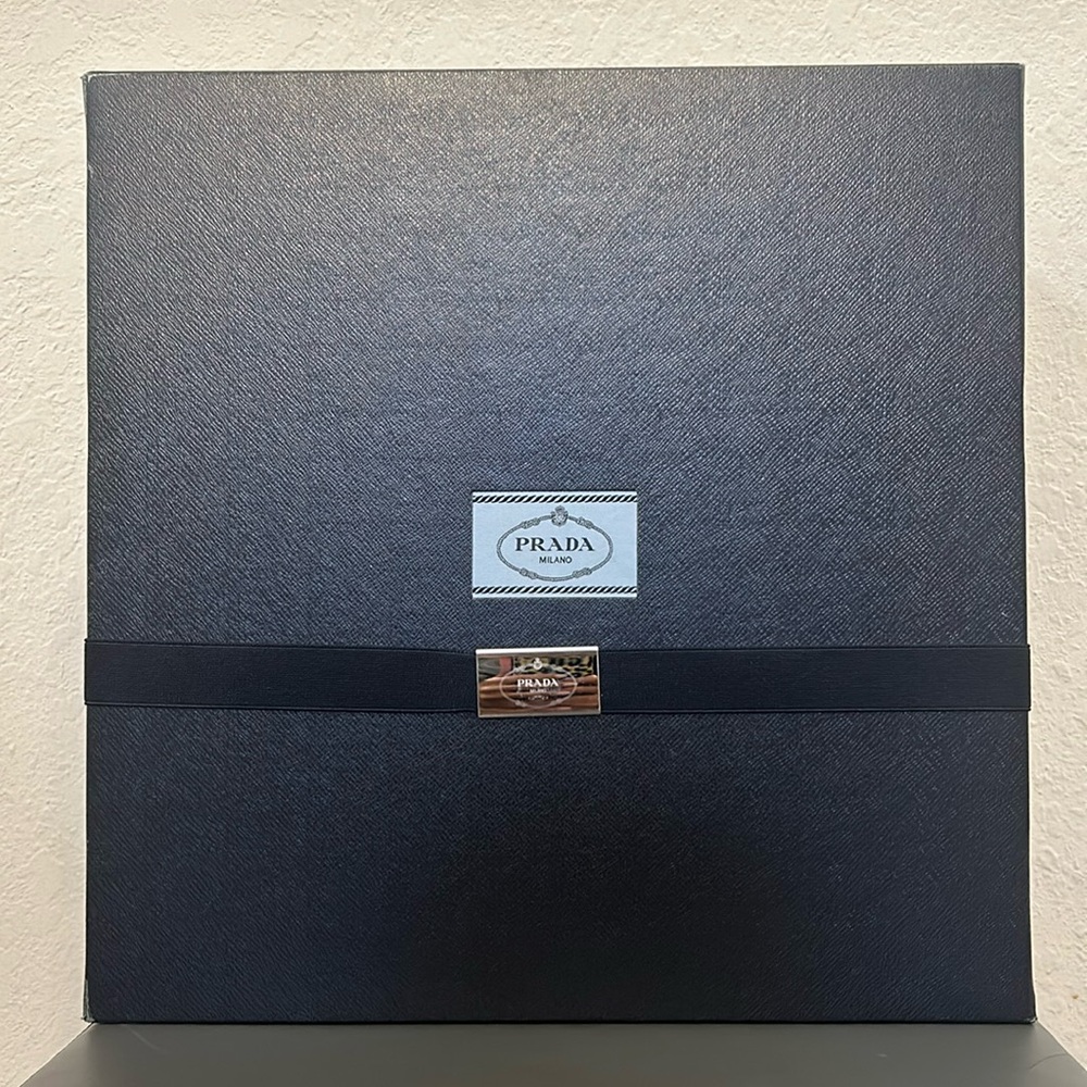 Small Saffiano Leather Double Prada Bag